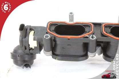 2011-2018 Audi Q7 Porsche Cayenne 958 Right Lower Intake Manifold w/ Bracket OEM
