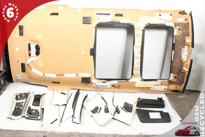 2012-2019 Mercedes X166 GL550 Roof Headliner w/ A B C D Pillar & Sunvisors OEM