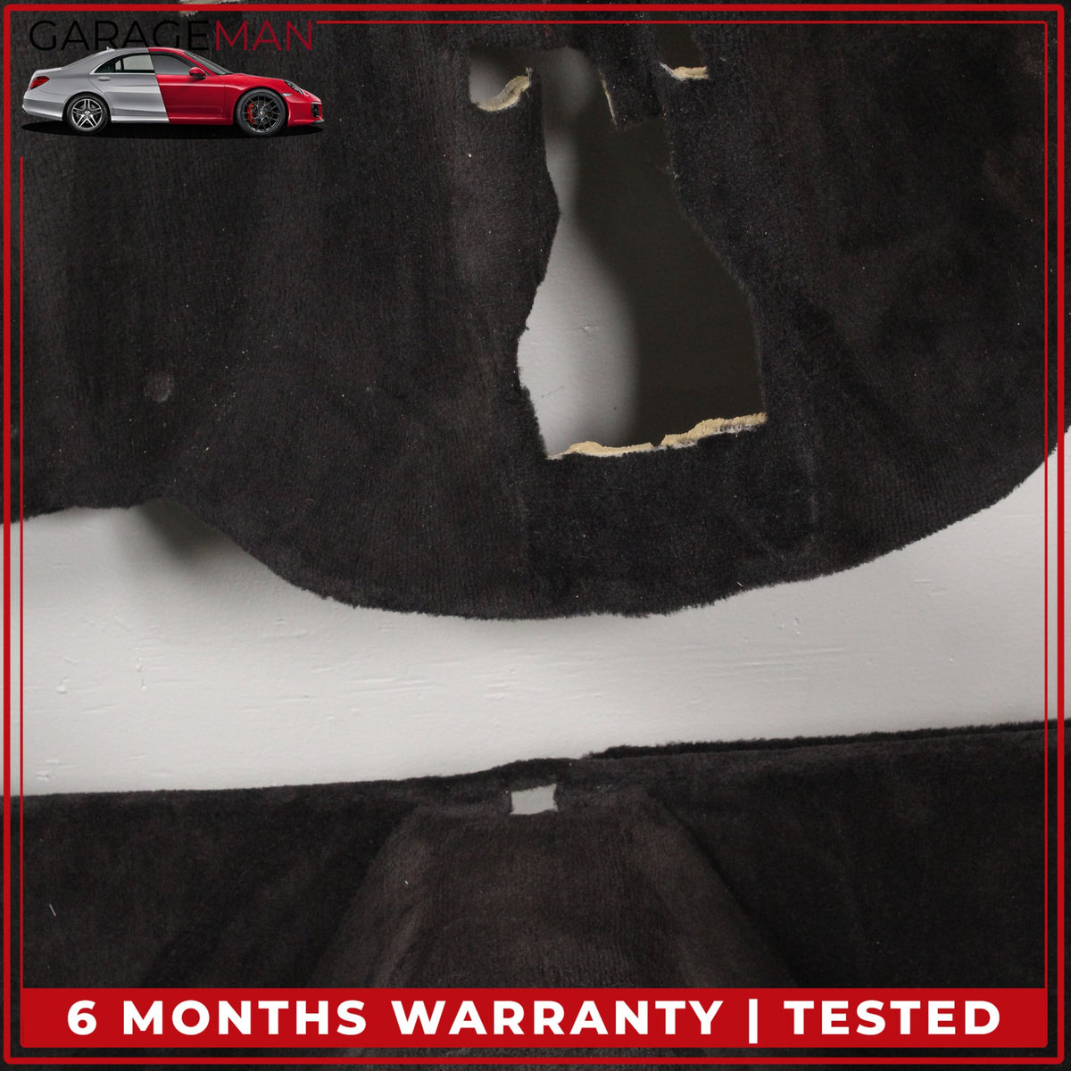 1999-2004 Porsche 911 Carrera Coupe Front and Rear Floor Carpet Trim Black OEM
