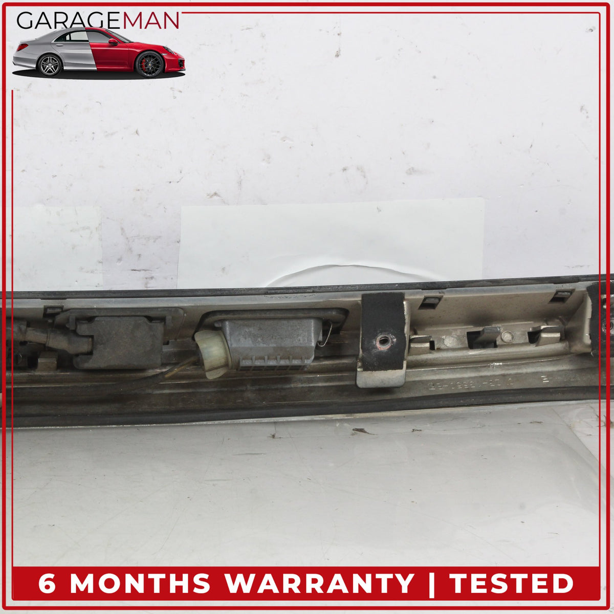 2012-2015 Jaguar XF X250 Rear Trunk Lid Molding Panel Trim Chrome w/ Camera OEM