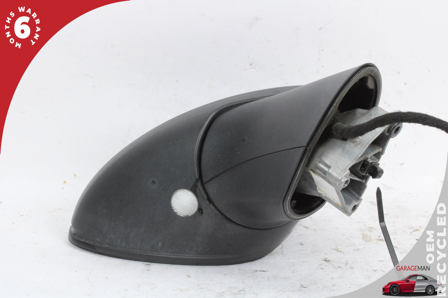 2011-2014 Porsche Cayenne 958 Front Right Side Door Rear View Mirror Black OEM