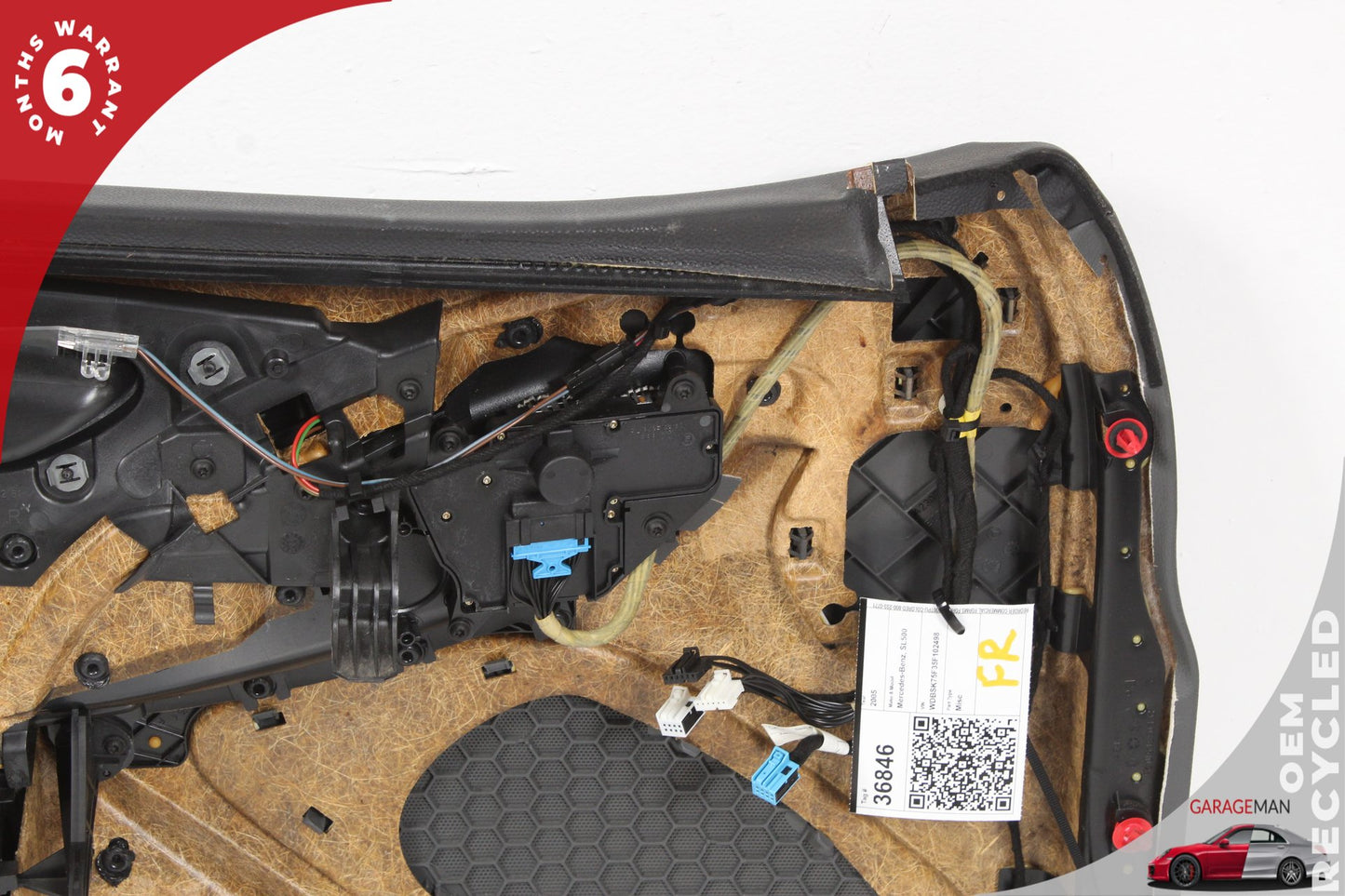 2003-2006 Mercedes-Benz SL500 R230 Right Front Door Trim Panel 2307202463