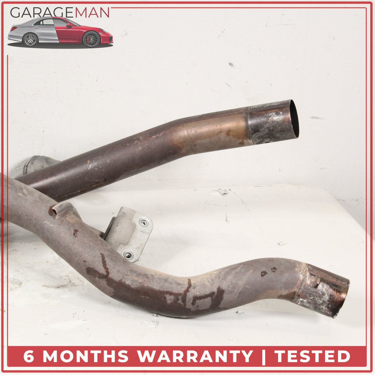 2011-2018 Porsche Cayenne 958 3.6L VR6 Left & Right Side Exhaust Downpipe OEM