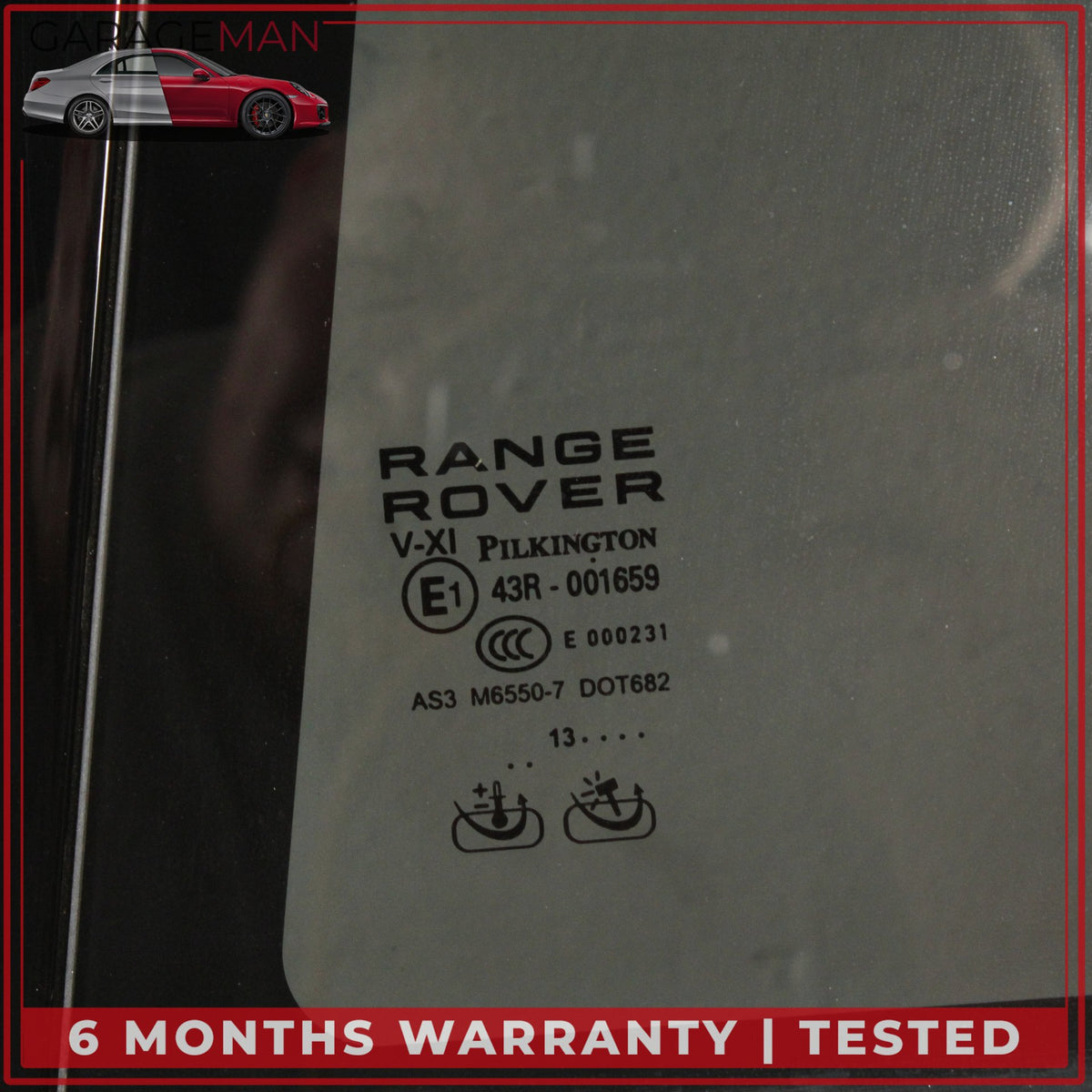 2013-2022 Land Rover Range Rover L405 Rear Left Side Door Shell Fuji White OEM