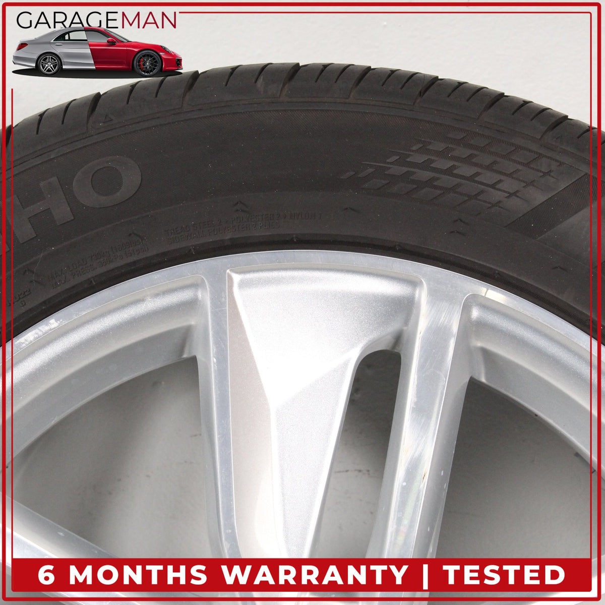 2016-2018 Audi Q3 Front or Rear Side Wheel Rim w/ Kumho Tire 7JX18H2 ET43 OEM