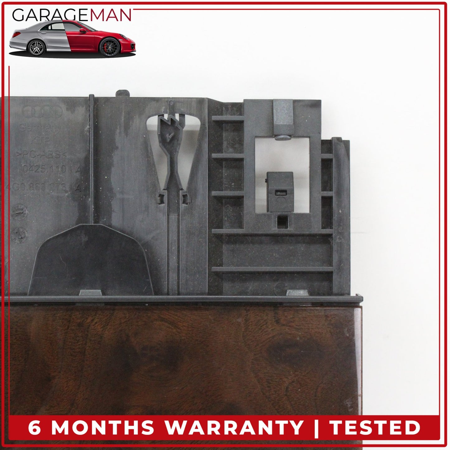 2012-2018 Audi A6 A7 Front Center Console Lower Storage Tray Box 4G0864131 OEM