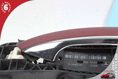 2012-2018 Mercedes W218 CLS550 Right Passenger Side Exterior Door Handle Red OEM