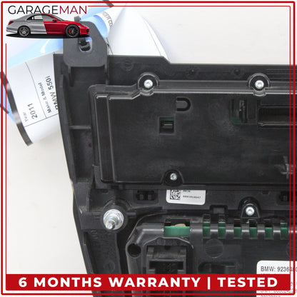 2011-2016 BMW 550i Front AC Climate Control Panel Audio CD Player 9236480 OEM