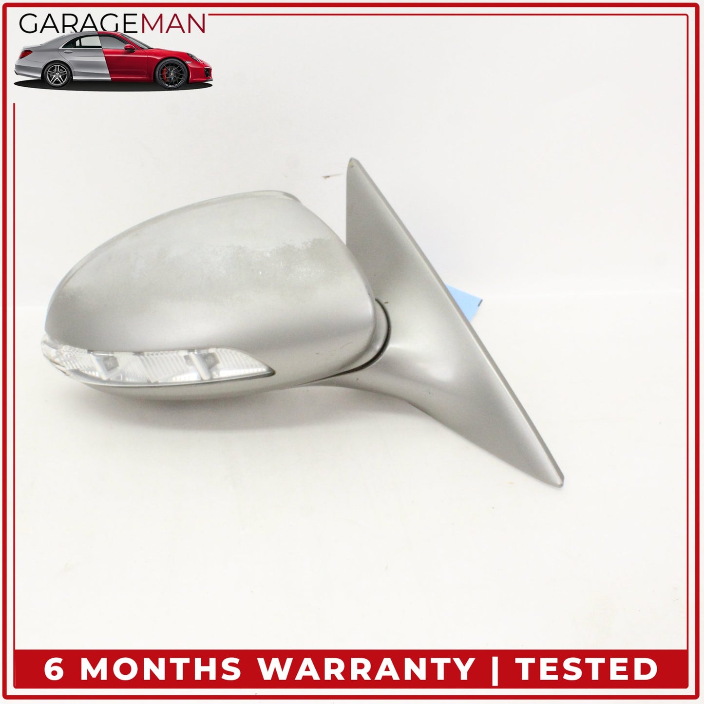 2006-2008 Mercedes W219 CLS500 Front Right Side Door Rear View Mirror Silver OEM
