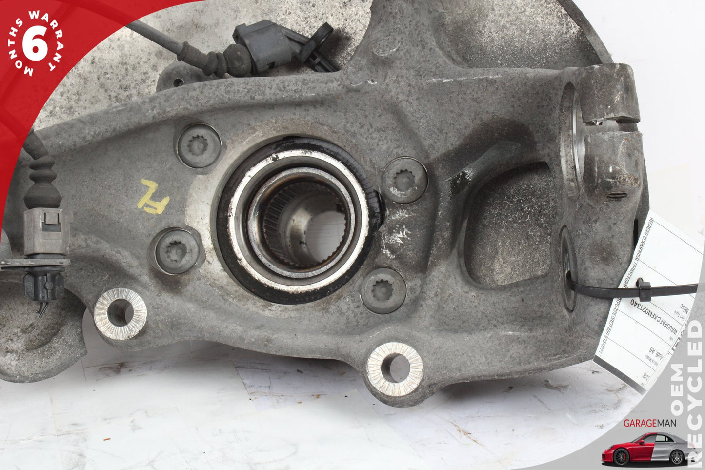 2009-2018 Audi A6 A7 Front Left Side Spindle Knuckle Wheel Hub 4G0407241C OEM