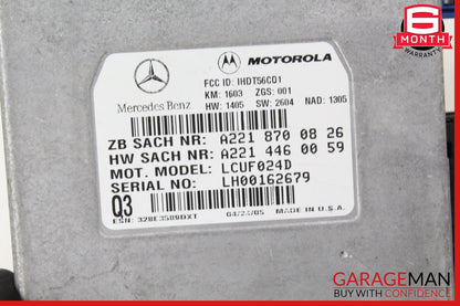 2006-2014 Mercedes W209 CLK350 Voice Communication Control Module 2218700826