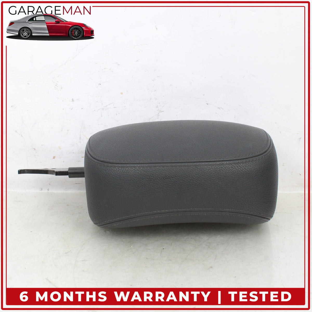 2004-2007 BMW 650i E64 RWD Front Left & Right Headrest Black OEM