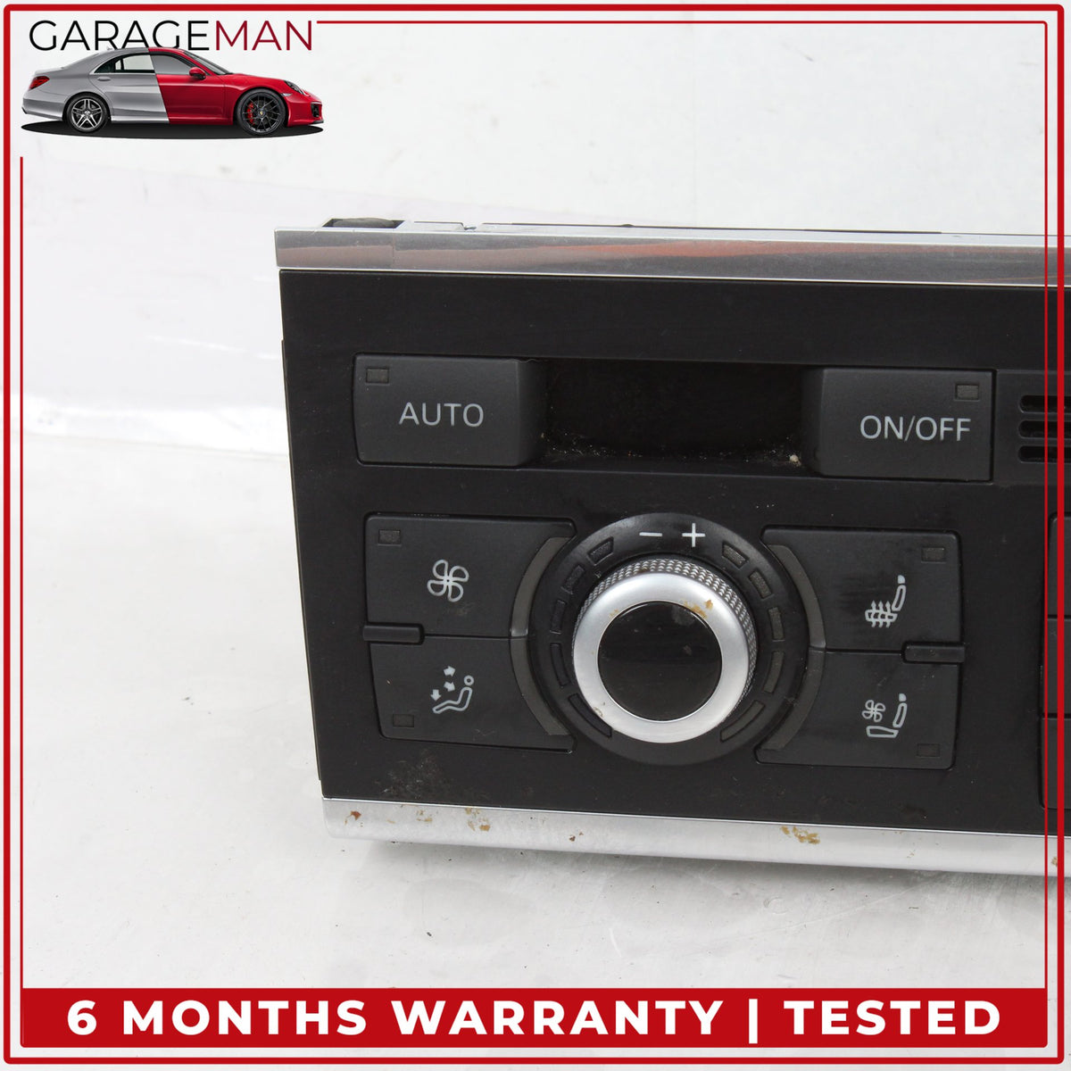 2013-2015 Audi Q7 Front AC A/C Temperature Climate Control Switch Panel OEM