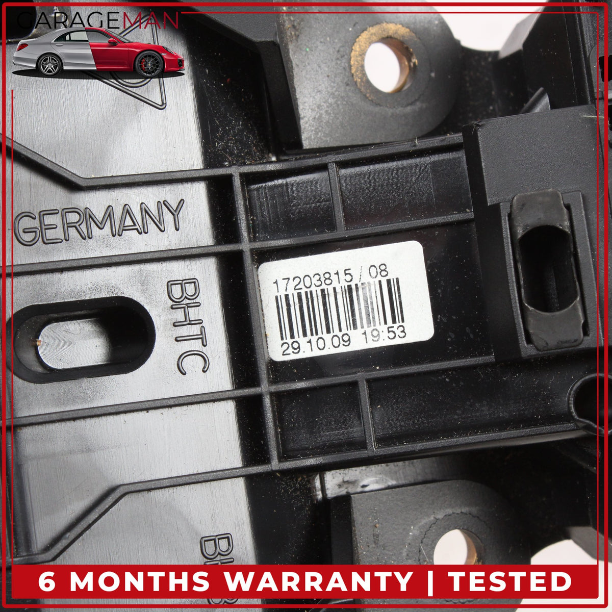 2010-2016 Porsche Panamera 970 Rear Climate Control Switch Panel 97065350902 OEM