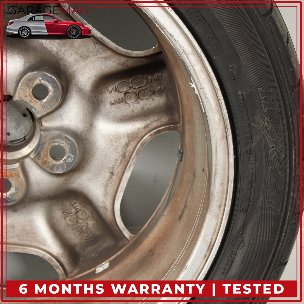 1997-1999 Jaguar XK8 Front or Rear Wheel Rim w/ Tire 8Jx17CHx33 MJA6116AB OEM