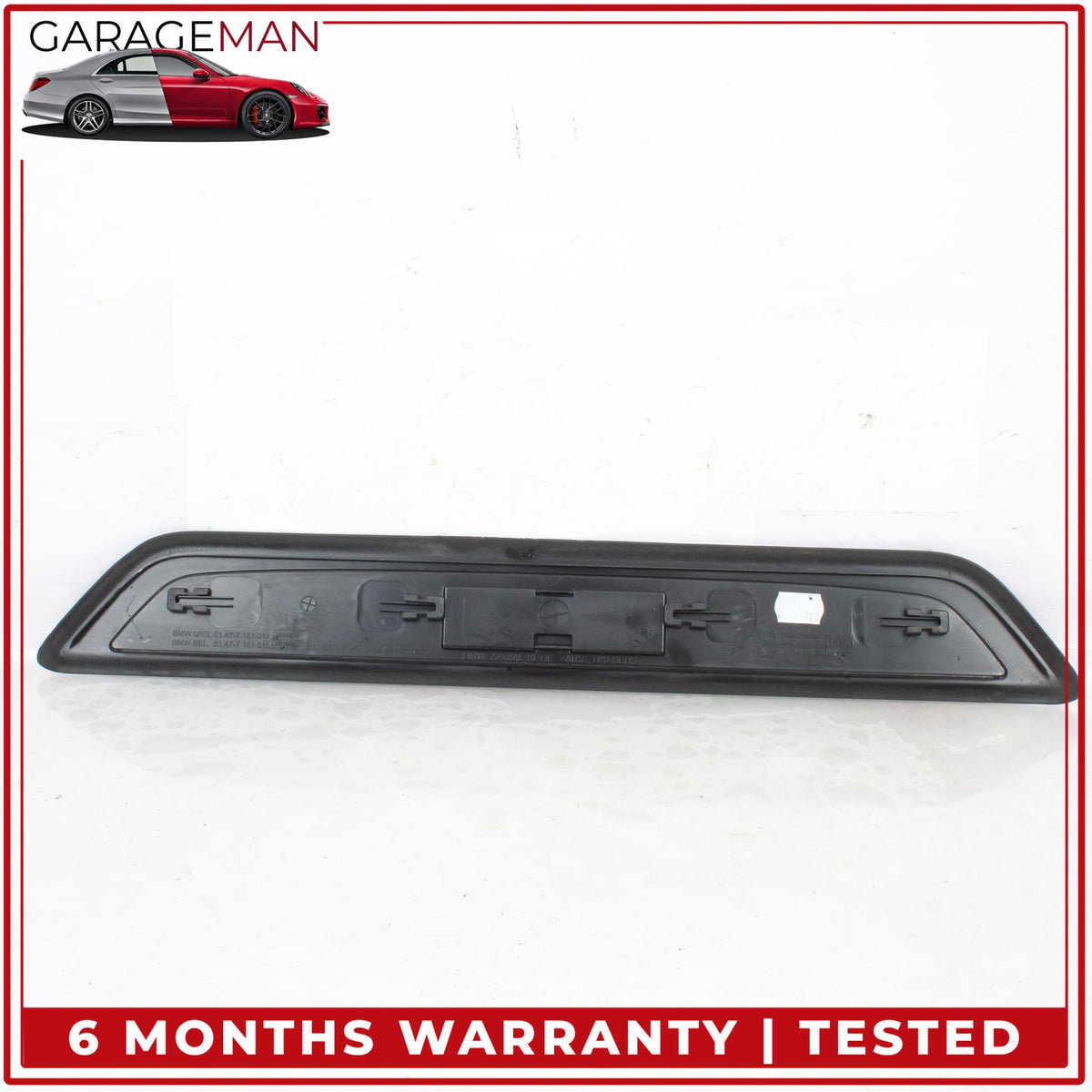 2009-2015 BMW 740i M-Sport Front and Rear Door Lower Step Sill Panel Set OEM