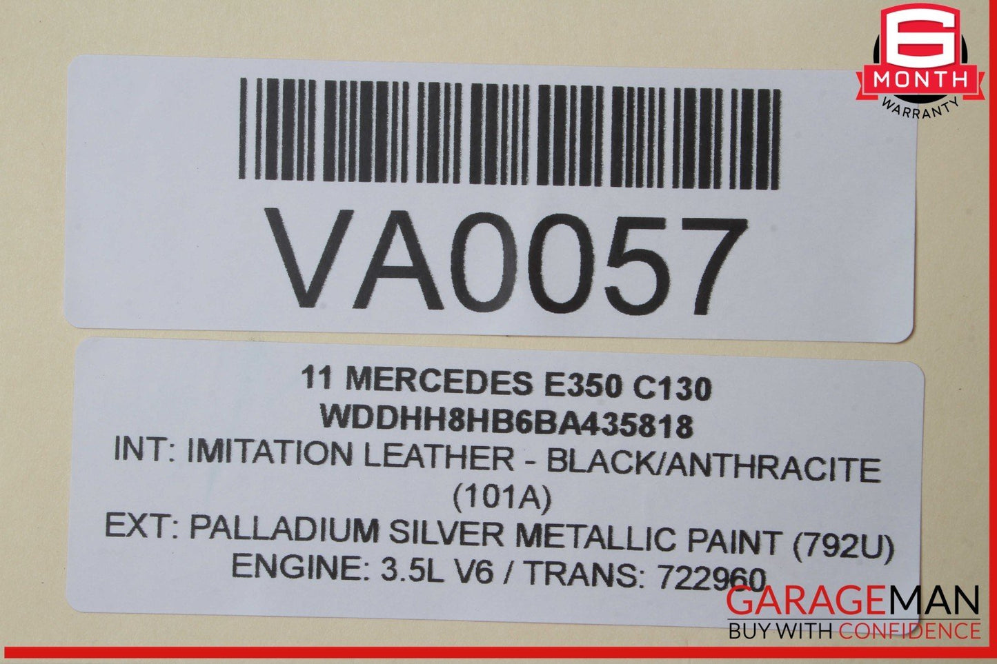 10-13 Mercedes W212 E350 Front Right Side Dashboard Dash Airbag Air Bag OEM