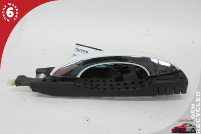 2012-2018 Audi A7 Right Passenger Side Exterior Door Handle White 4H0837886 OEM