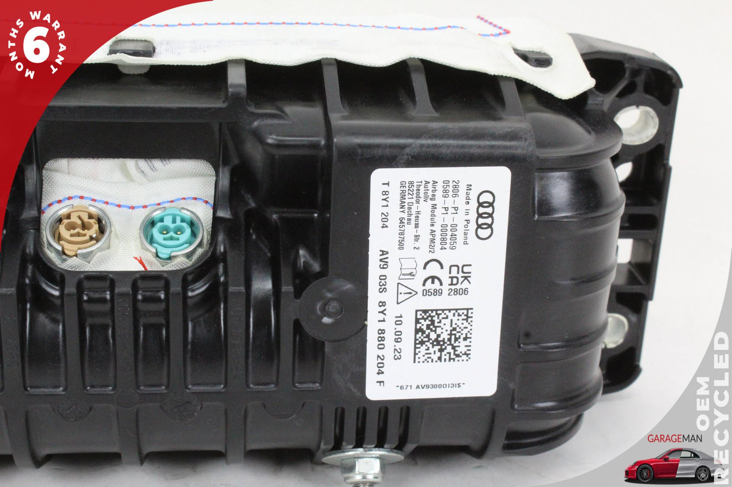 2022-2024 Audi A3 S3 Front Right Side Dashboard Air Bag Airbag 8Y1880204F OEM