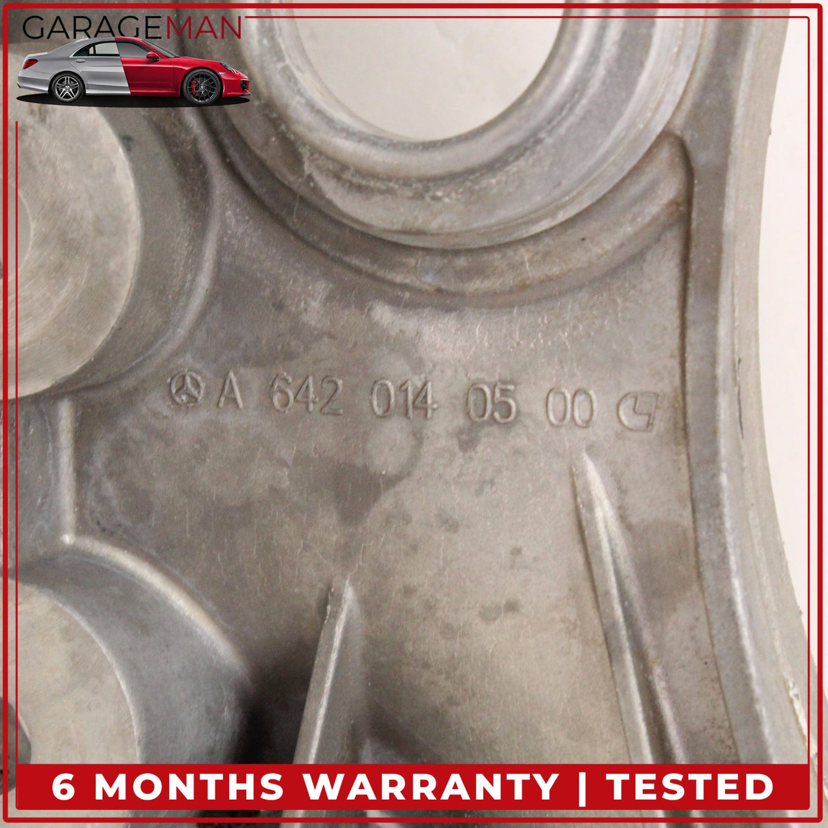 2015-2020 Mercedes W205 C300 Engine Motor Oil Pan Support Mount Bracket OEM