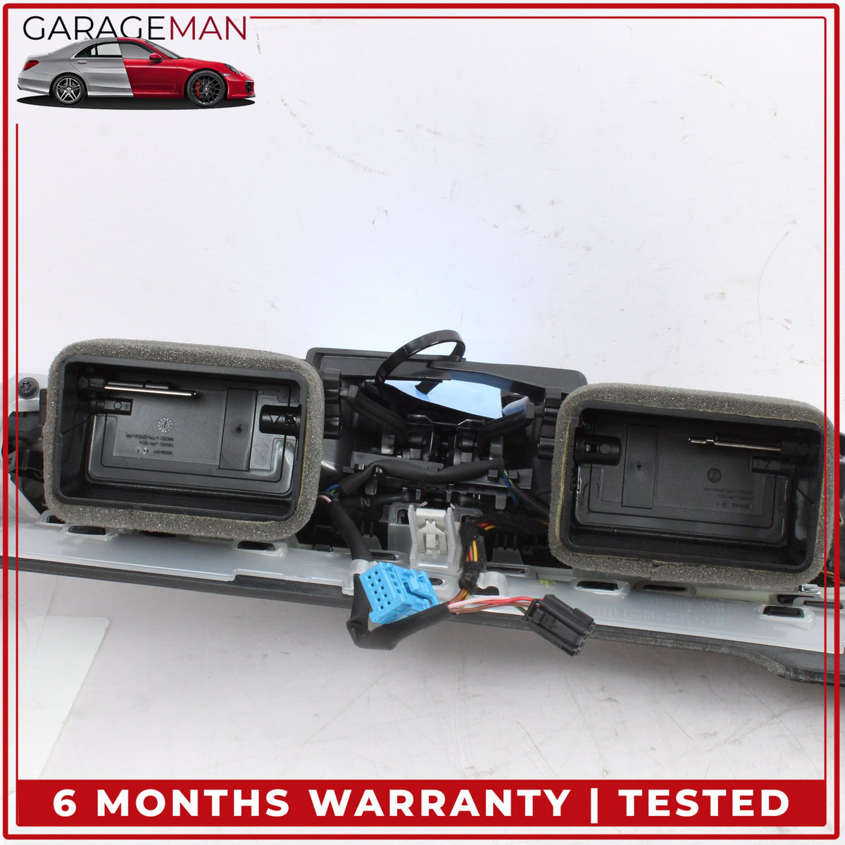 2019-2025 BMW M340i G20 Dash Center & Right Side AC A/C Air Vent Panel Wood OEM