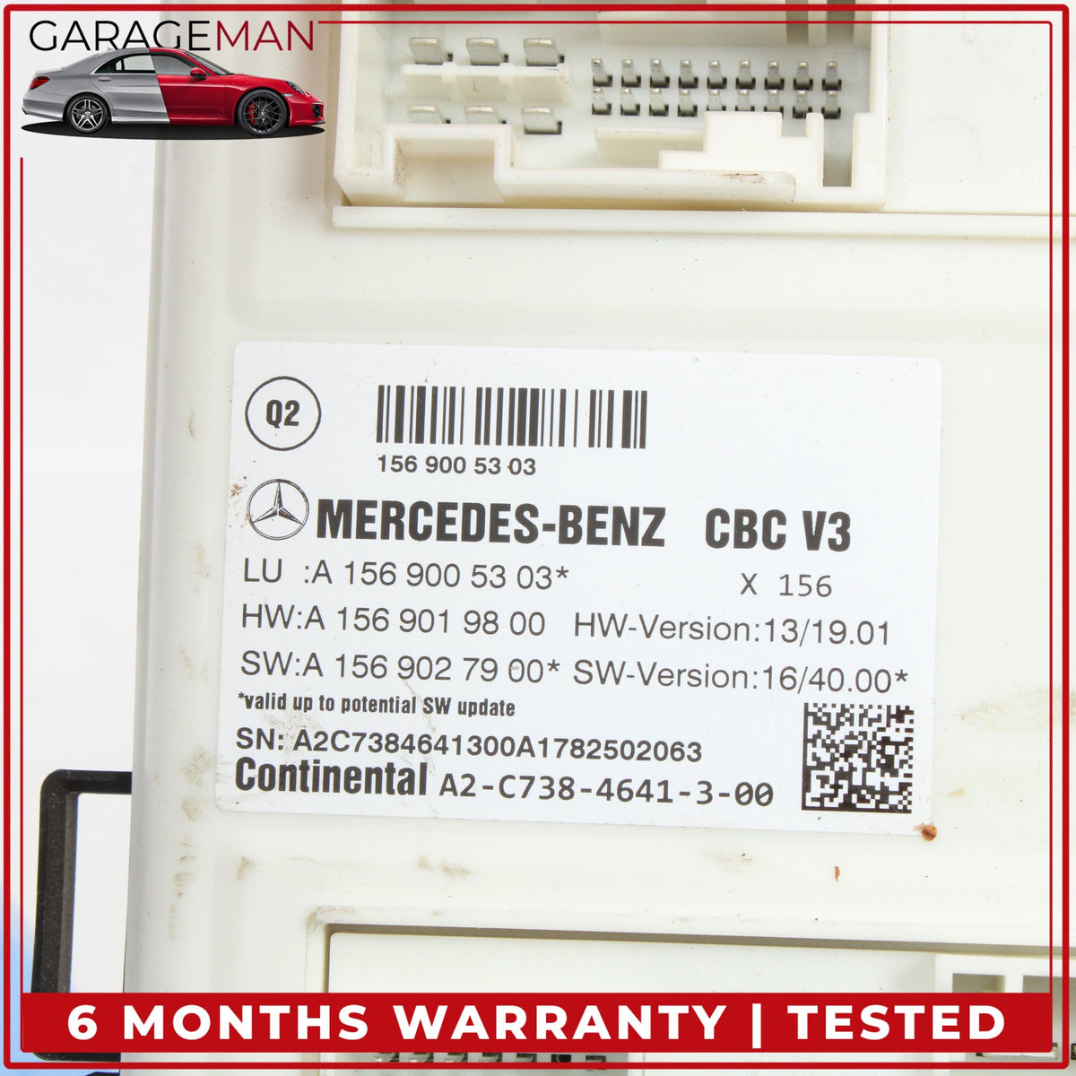 2014-2020 Mercedes X156 GLA250 Front SAM Control Module Unit 1569005303 OEM