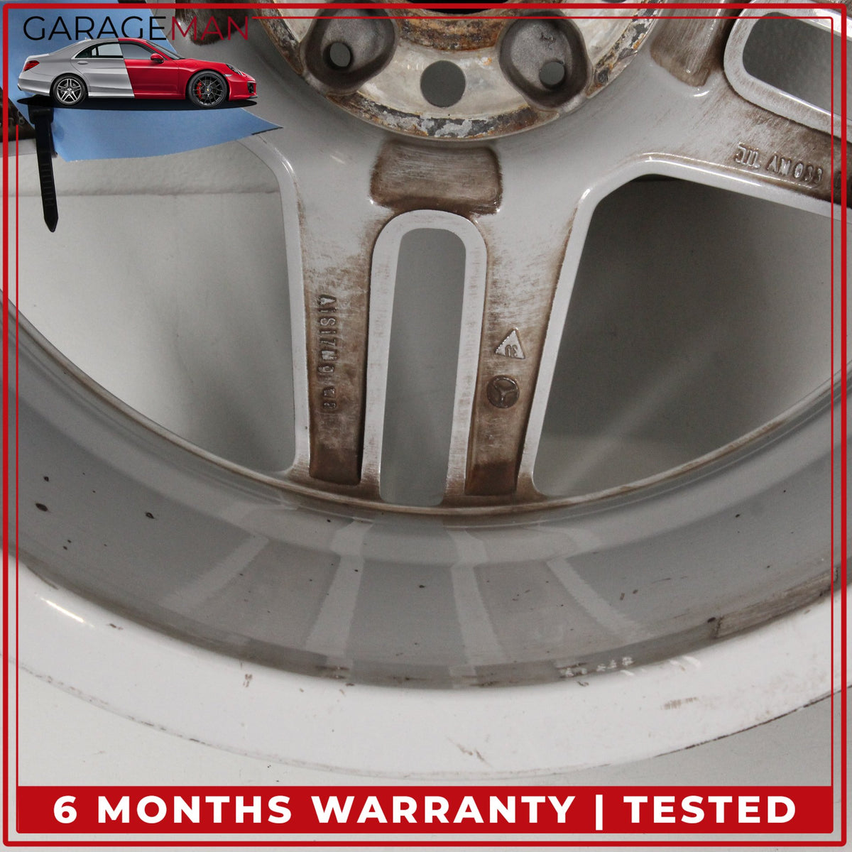 2010-2017 Mercedes C207 E550 Coupe Rear Wheel Rim 8.5JX18H2 ET48 2124013602 OEM