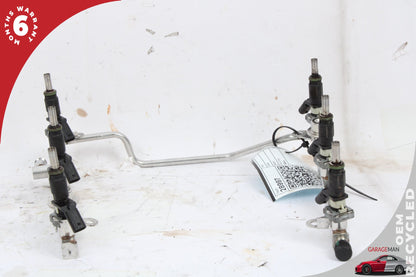 2005-2012 Mercedes W204 C300 Fuel Injector Rail w/ Injectors 2720700995 OEM