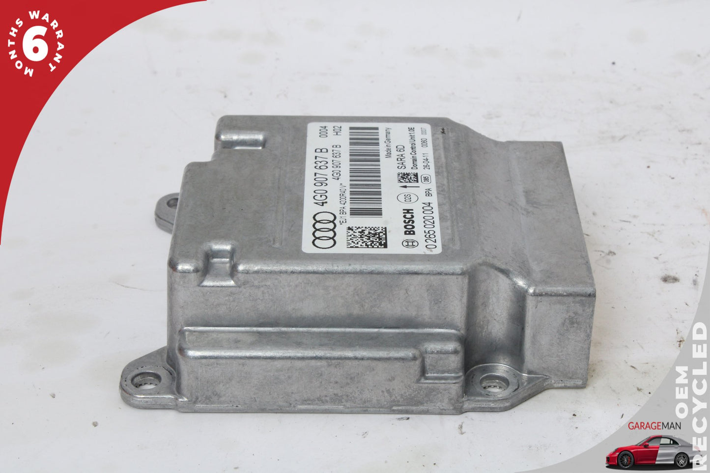 12-18 Audi A6 C7 Yaw Rate Speed Control Module 4G0907637B Genuine