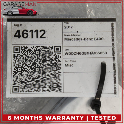 17-19 Mercedes-Benz E400 W213 Front Sub Frame Subframe Engine Crossmember 2056200400