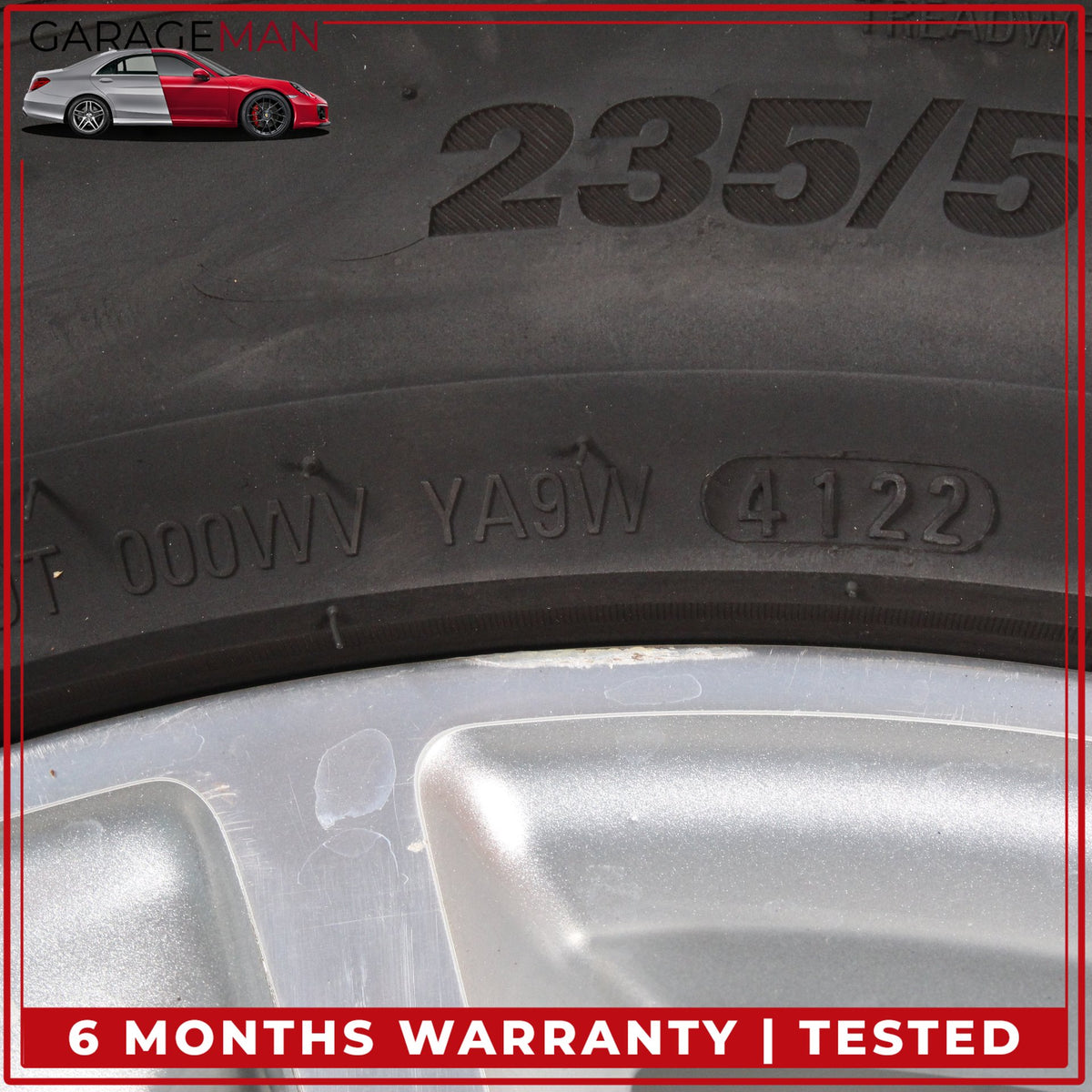 2016-2018 Audi Q3 Front or Rear Side Wheel Rim w/ Kumho Tire 7JX18H2 ET43 OEM