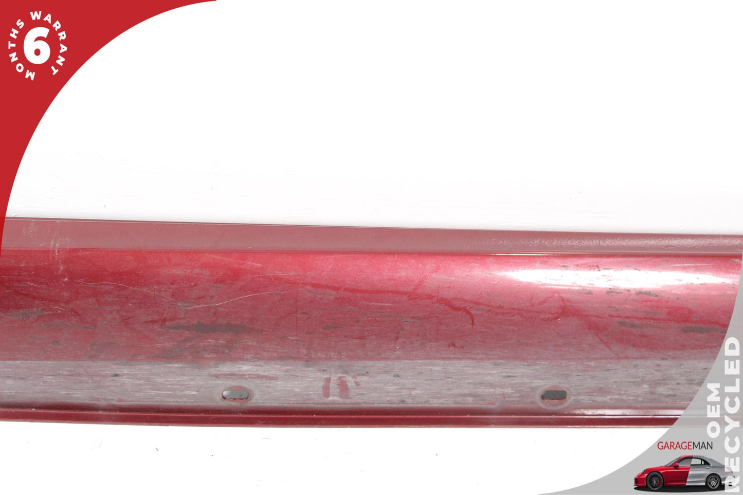 2012-2014 Mercedes W218 CLS550 CLS63 AMG Right Side Skirt Rocker Panel Red OEM