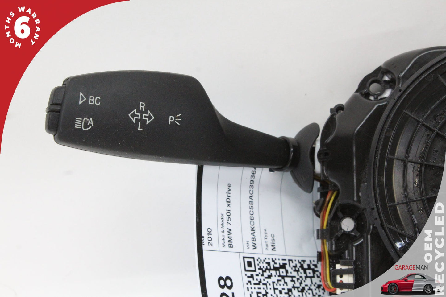 2009-2019 BMW 750i 640i 535i Steering Column Combination Switch 9220836 OEM