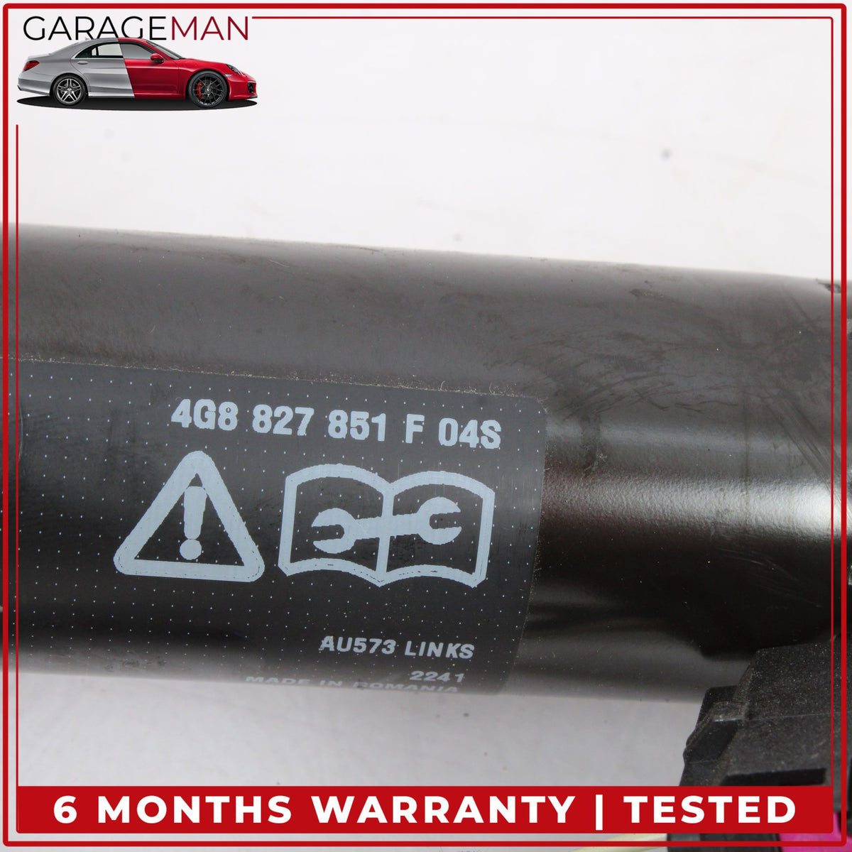 2012-2018 Audi A7 Trunk Lid Rear Left and Right Shock Lift Support Strut Set OEM