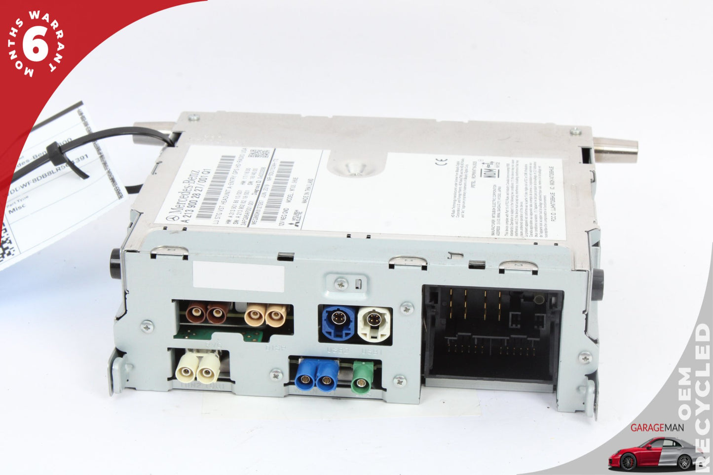 2019-2023 Mercede W205 С300 Command Head Unit Navigation Radio 2139002827 OEM