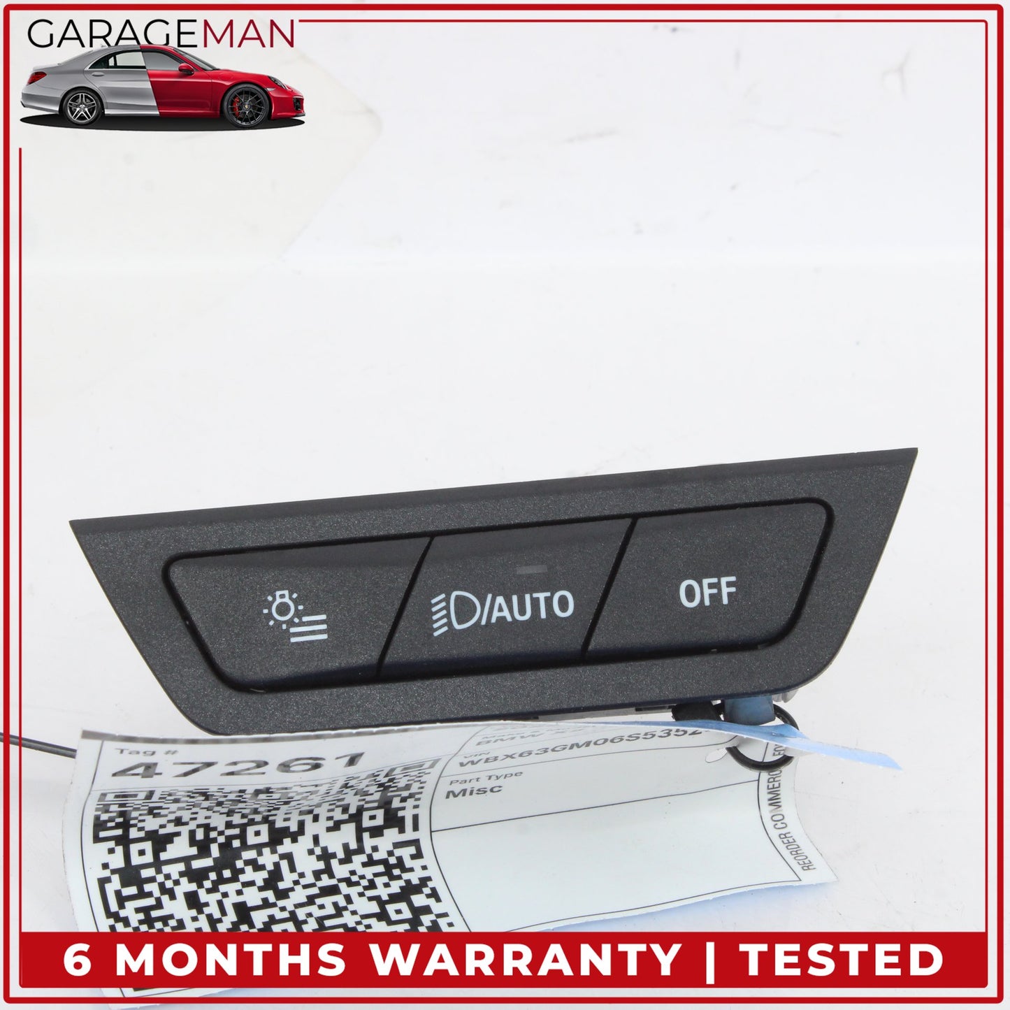 2023-2026 BMW X2 U10 SUV Headlight Switch Control 5A4A056 OEM