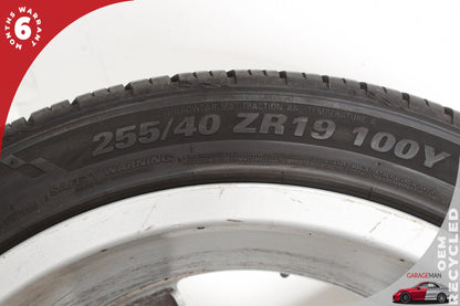 2007-2011 Mercedes W221 S550 S600 Front Wheel Rim w/ Tire 8.5JX19H2 ET43 OEM
