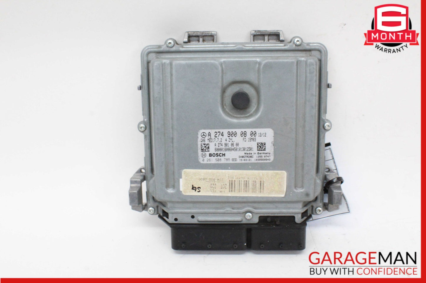 15-20 Mercedes W205 C300 M274 2.0L ECU ECM Engine Control Module OEM