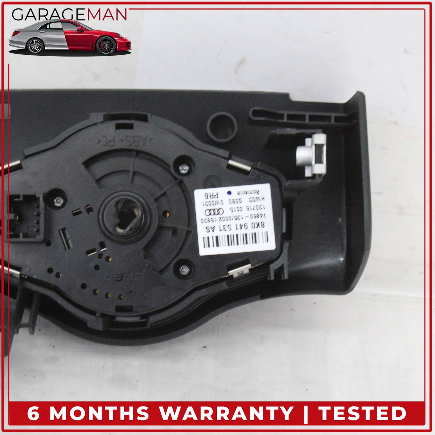 2009-2016 Audi A4 Front Left Headlight Control Switch w/ Trim 8K0941531AS OEM