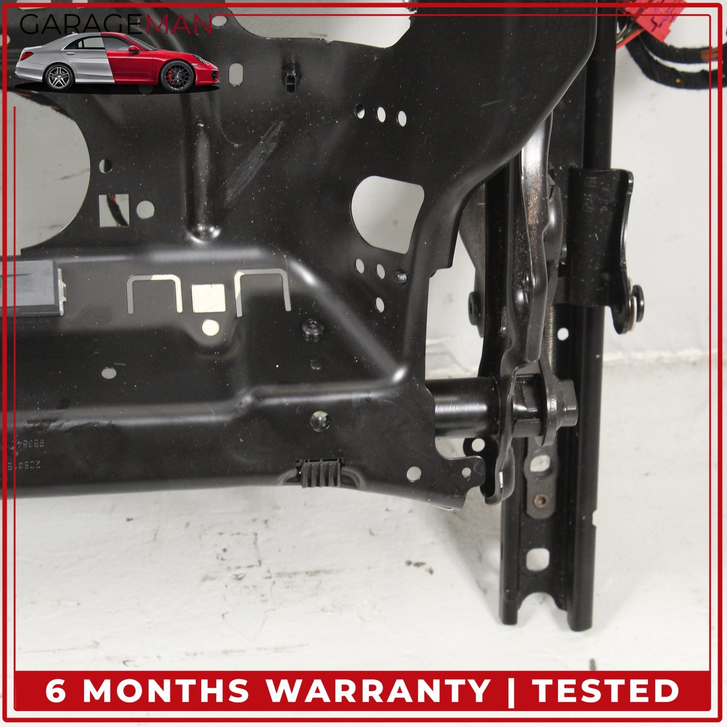 2012-2018 Audi A6 A7 Front Right Side Seat Track Rail Frame w/ Motor OEM