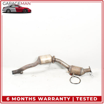 2011-2015 Audi Q7 SUV Left Driver Side Exhaust Downpipe Down Pipe 7P0253209 OEM