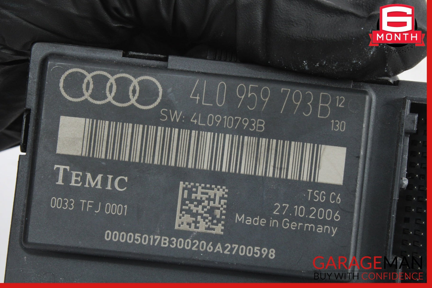 2007-2009 Audi Q7 4L Station Wagon Left Front Door Control Module 4L0959793B OEM