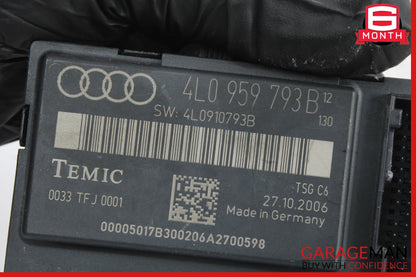 2007-2009 Audi Q7 4L Station Wagon Left Front Door Control Module 4L0959793B OEM