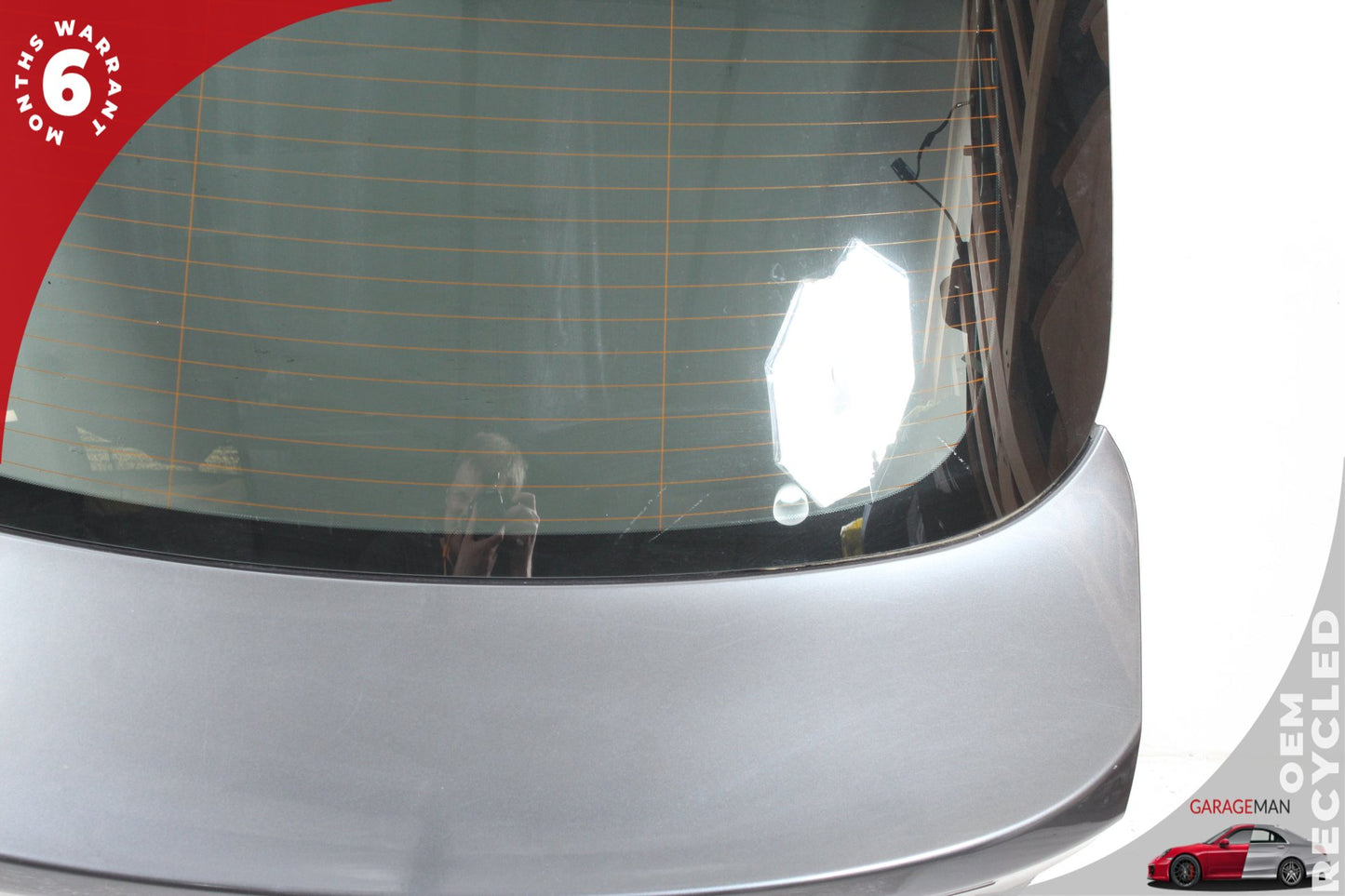 2014-2020 BMW 430i F36 Rear Trunk Lid Panel w/ Window Glass Gray 7347927 OEM
