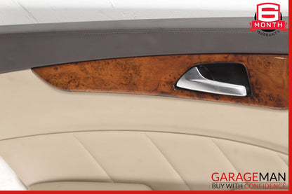 2012-2014 Mercedes W218 CLS550 Rear Left Side Interior Door Panel Beige OEM