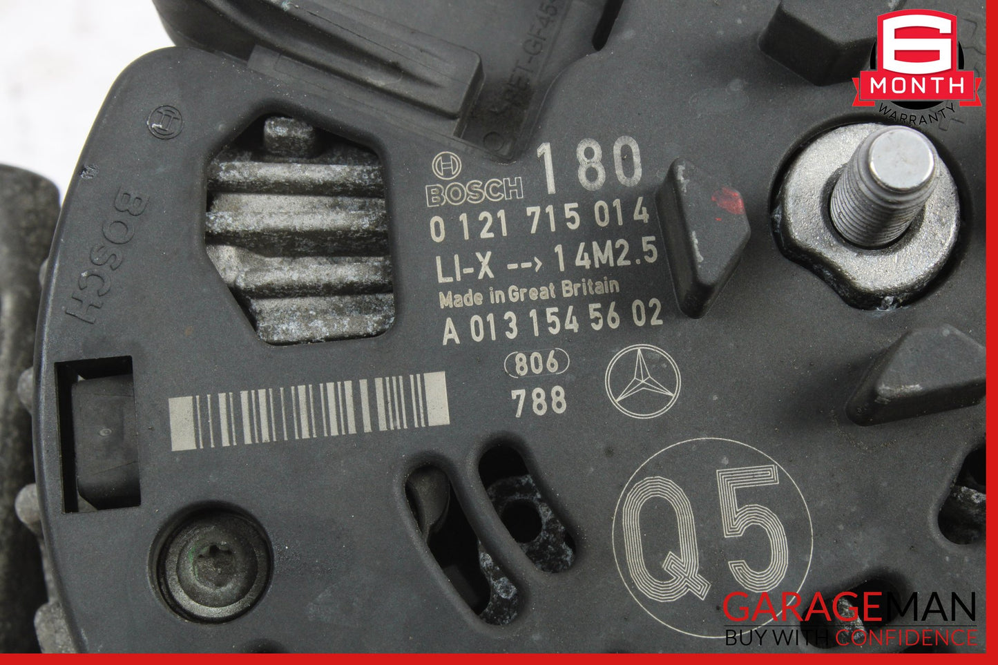2006-2012 Mercedes-Benz ML350 W164 Alternator Generator 0131545602