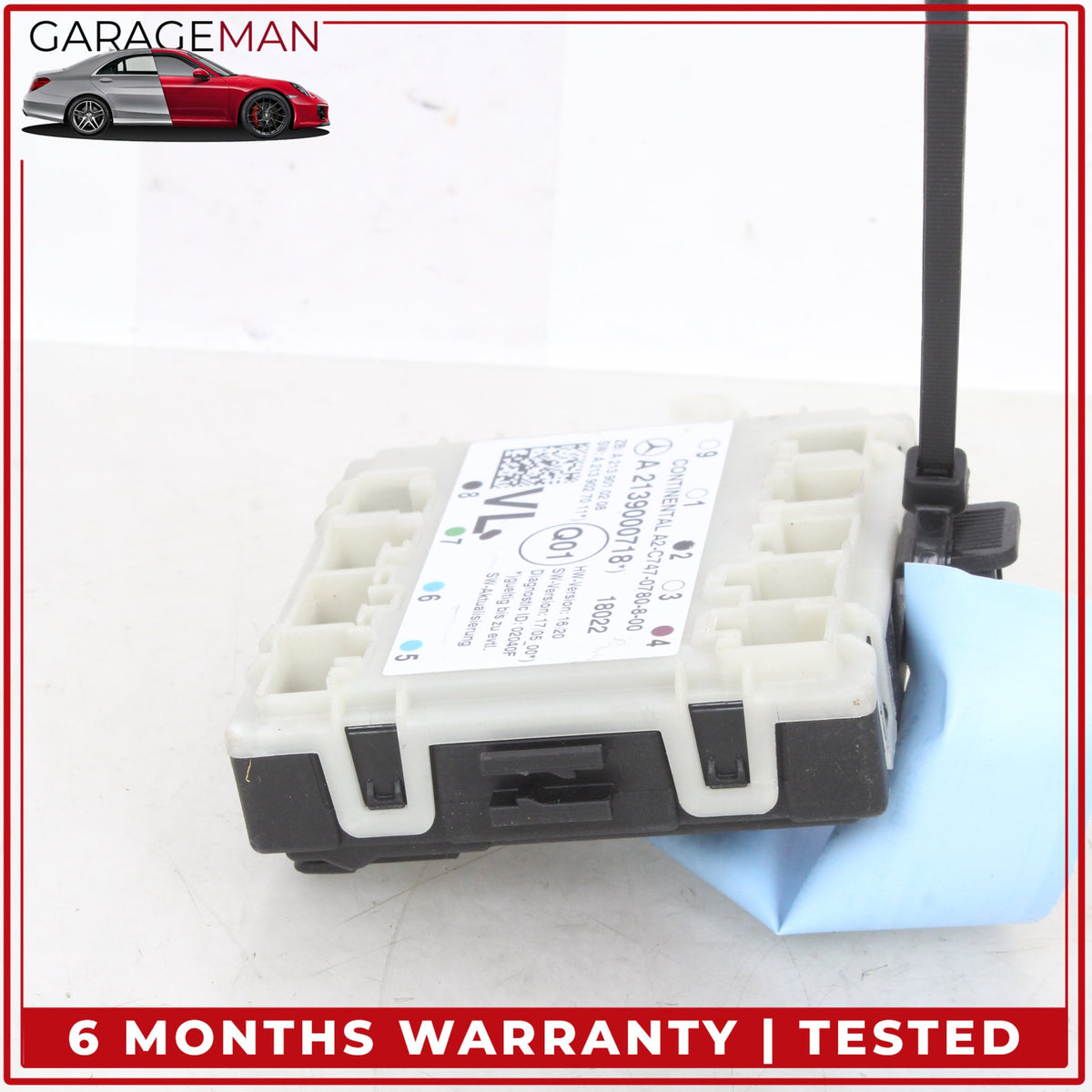 2017-2020 Mercedes W213 E300 Front Left Door Control Module Unit 2139000718 OEM