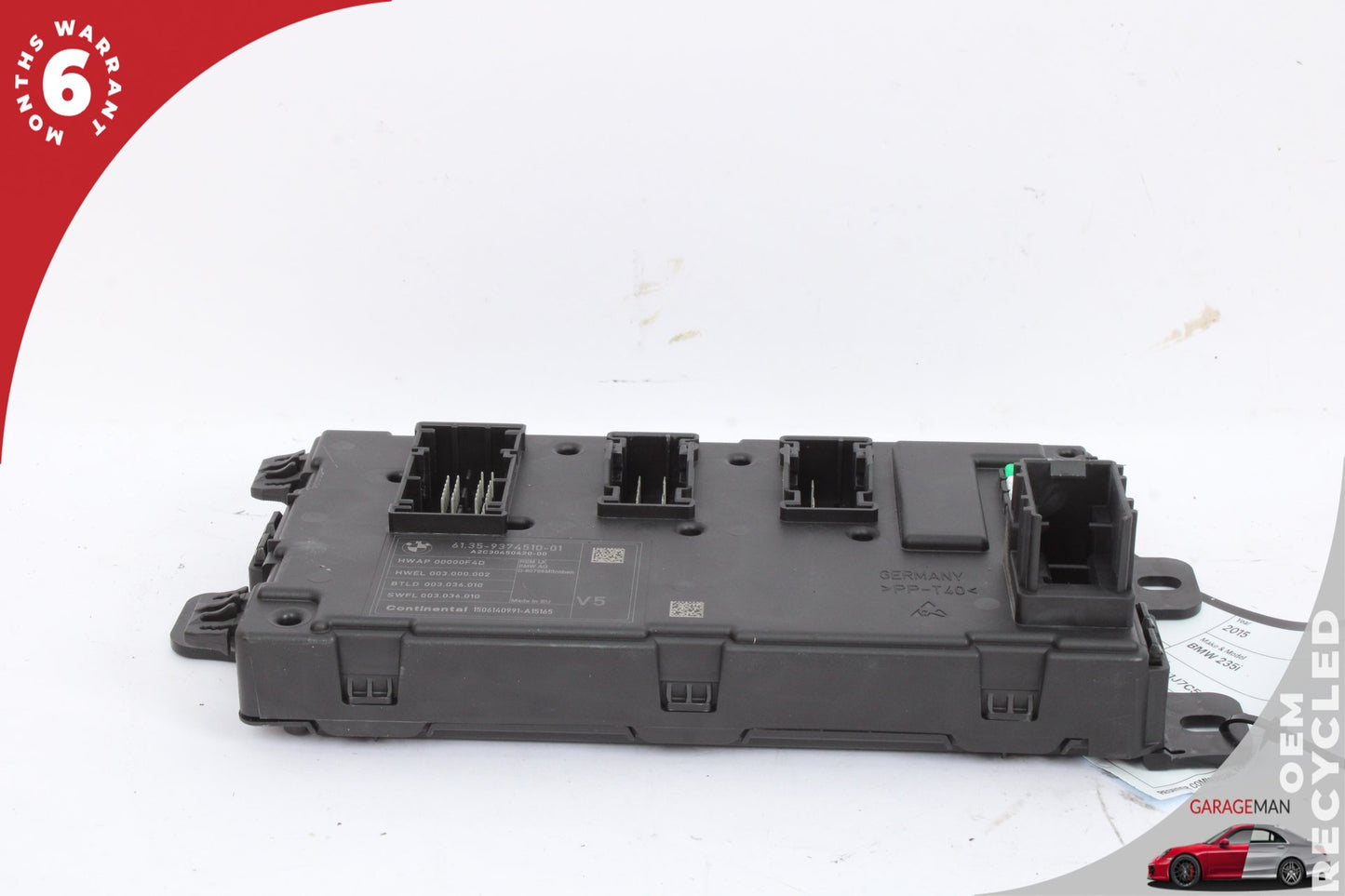 2014-2021 BMW 235i F22 ECM BCM Body Comfort Control Module Unit 9374510