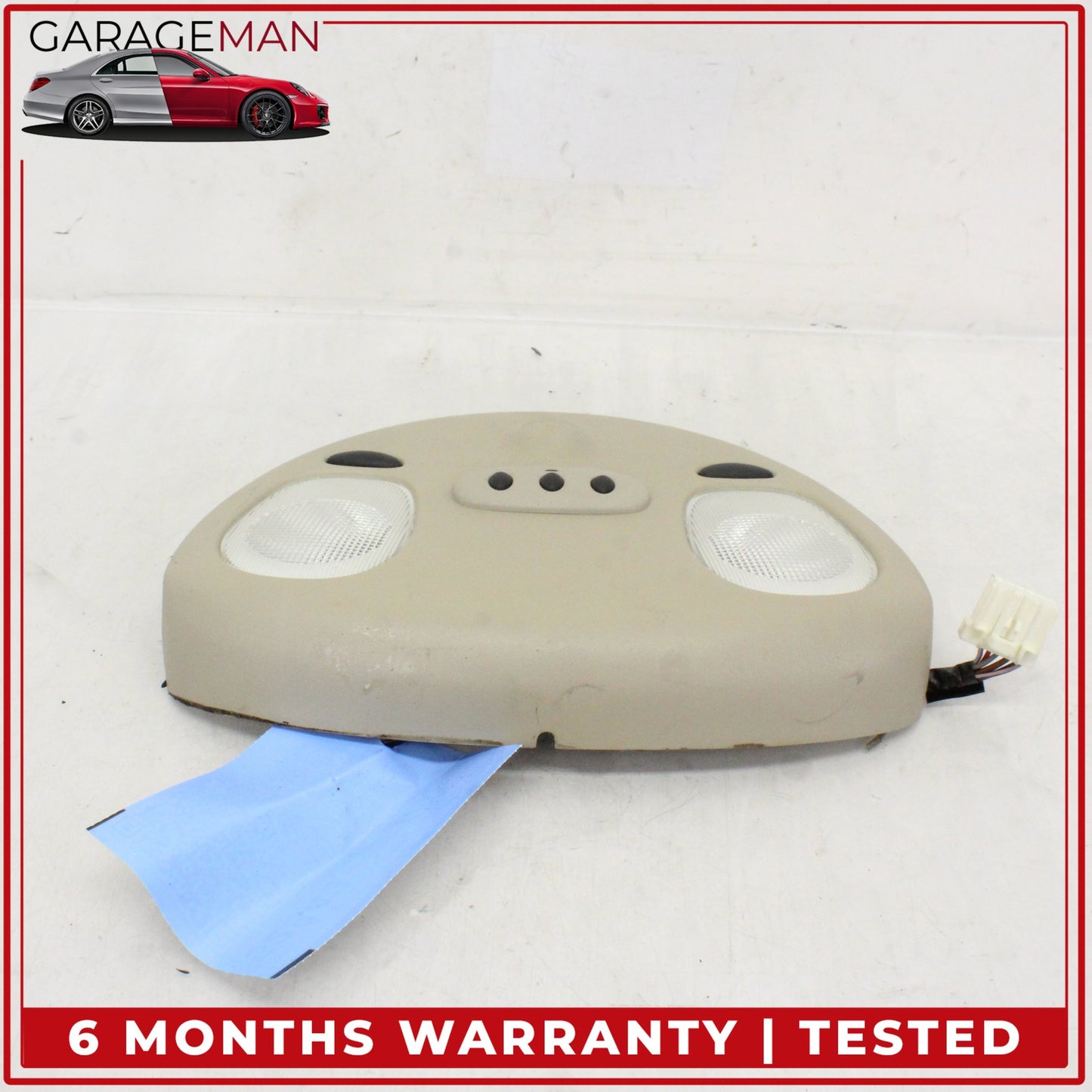 1997-2006 Jaguar XK8 XKR X100 Front Upper Overhead Dome Light Lamp LJA2290AB OEM