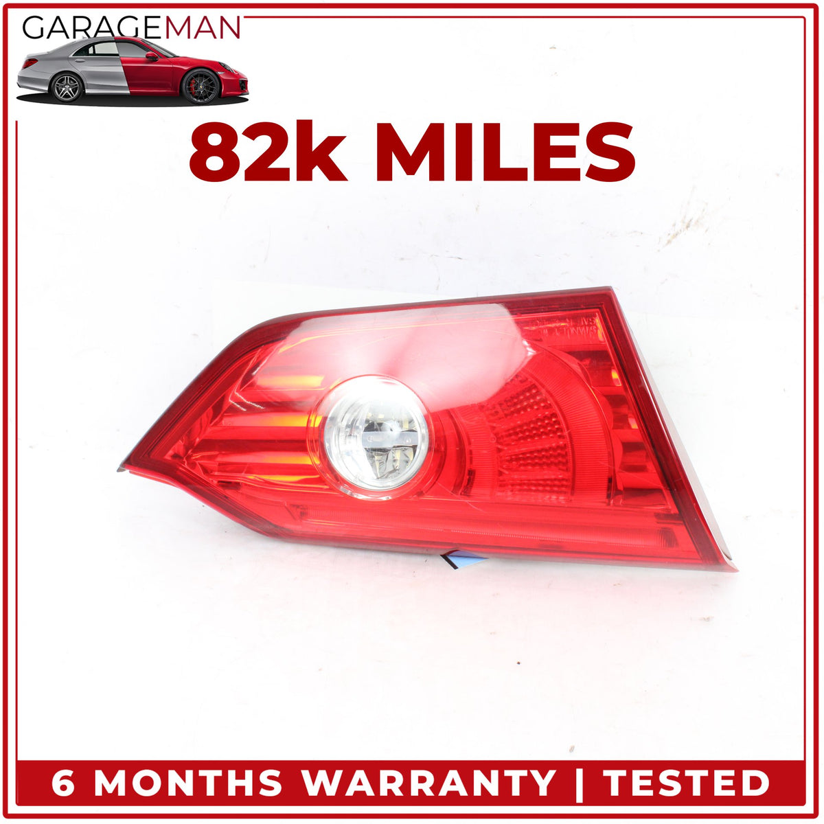 2016-2017 Infiniti Q50 V37 Rear Left Side Inner Tail Light Lamp 265554HB1C OEM